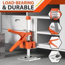 Load image into Gallery viewer, 15-Inch Furniture Lifter Jacks - 2 Pack, 440LBS Adjustable Construction Tool