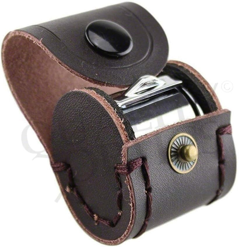 Lightweight Folding Jewelry Loupe Magnifier with Brass Body and Lanyard Loop