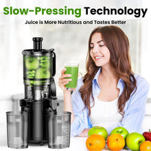 Load image into Gallery viewer, Easy Clean Cold Press Juicer with High Yield Functionality and Safety Features