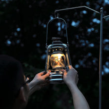 Load image into Gallery viewer, Camp-Ready Durable Lantern Stand with Dual Hooks &amp; Tripod Design - D-240, D-243