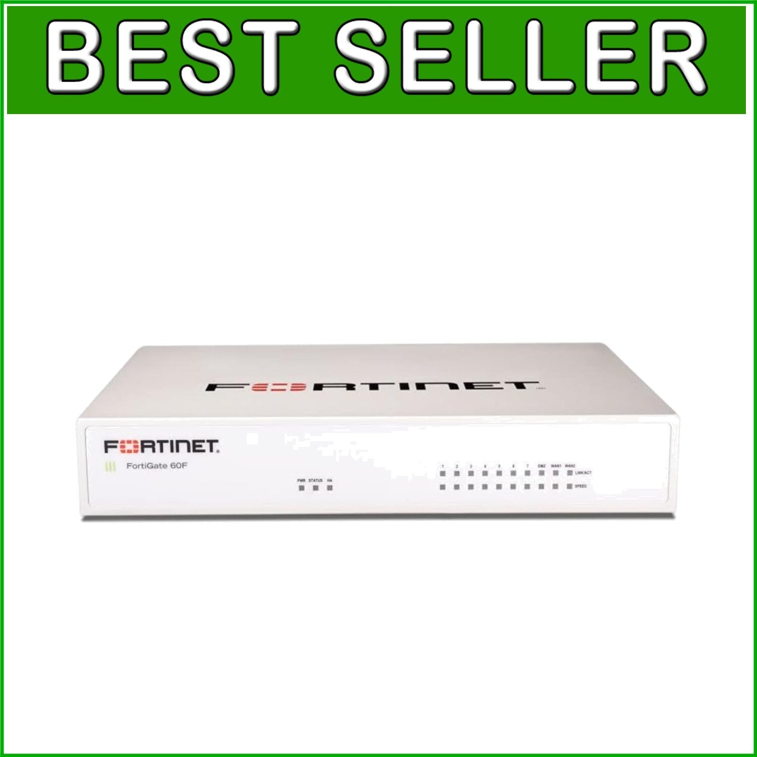 FortiGate-60F Firewall - 10 Gigabit Ethernet Ports, Advanced Security Solution