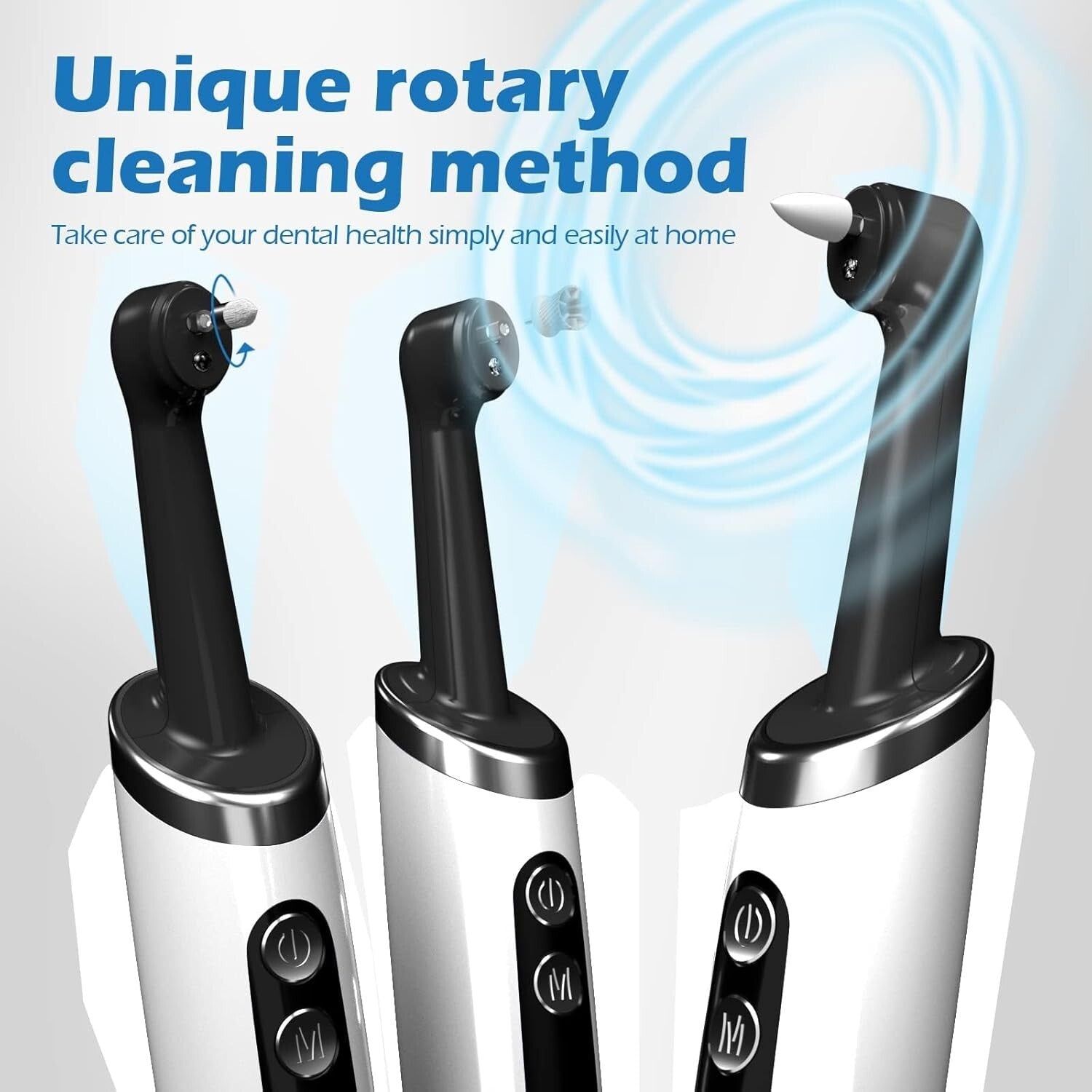 Advanced Dental Cleaning Kit: Electric Polisher with LED Light & Travel Friendly