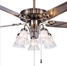 Load image into Gallery viewer, Versatile Clear &amp; Frosted Ceiling Fan Light Covers, Standard Fit - Set of 4