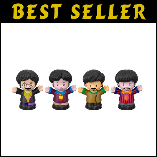 Rock 'n Roll with Little People 4-Pack Beatles Figures from 'Yellow Submarine'