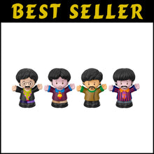 Load image into Gallery viewer, Rock 'n Roll with Little People 4-Pack Beatles Figures from 'Yellow Submarine'