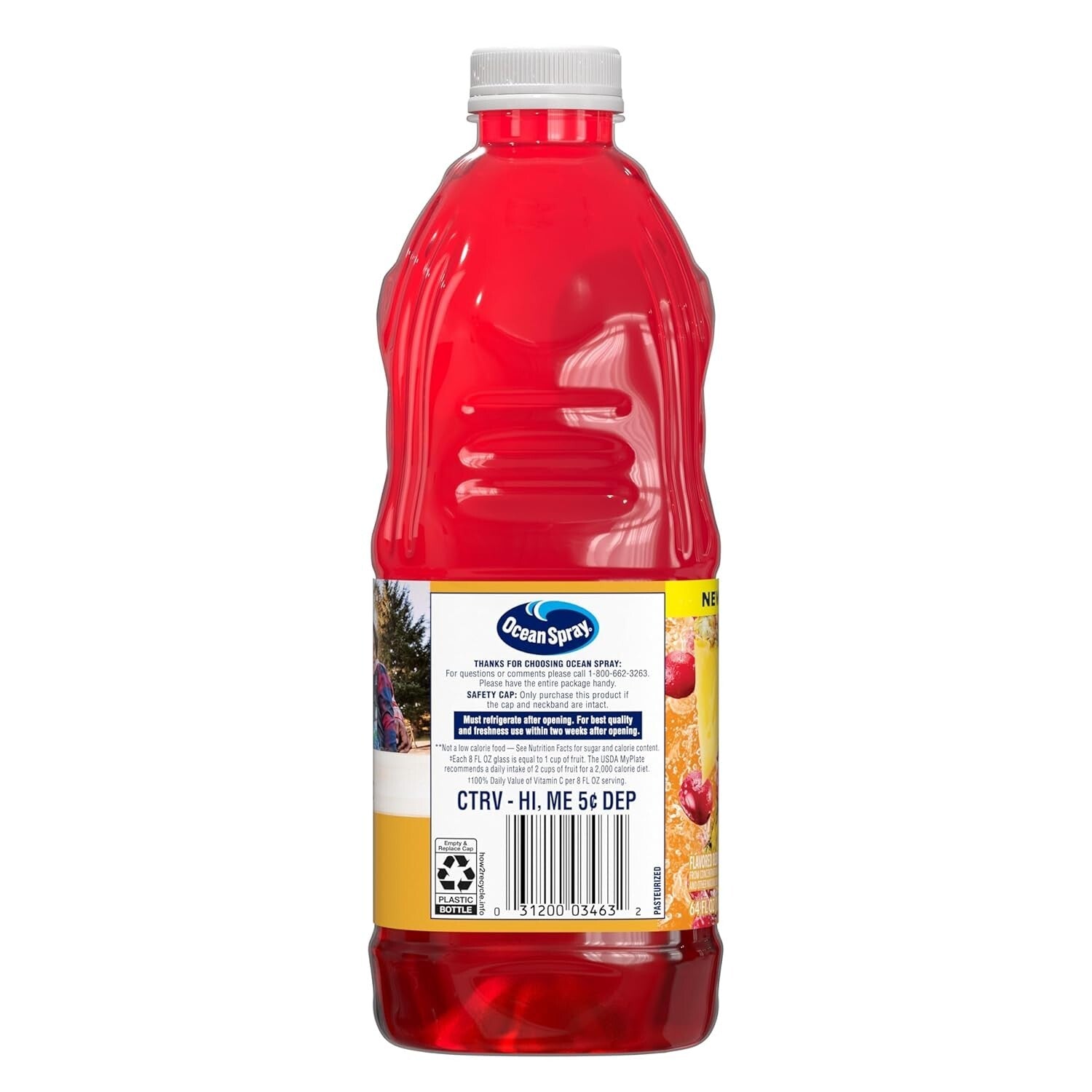 100% Juice Cranberry Pineapple Blend - 8 Bottles of Refreshing Satisfaction