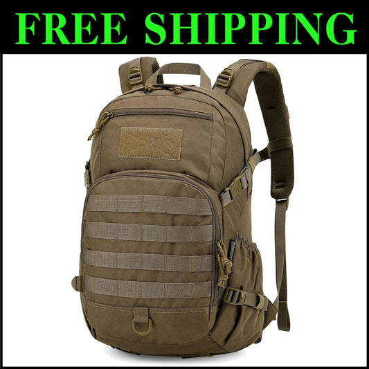 Versatile 25L Tactical Hiking Backpack - Molle System for Outdoor Adventures