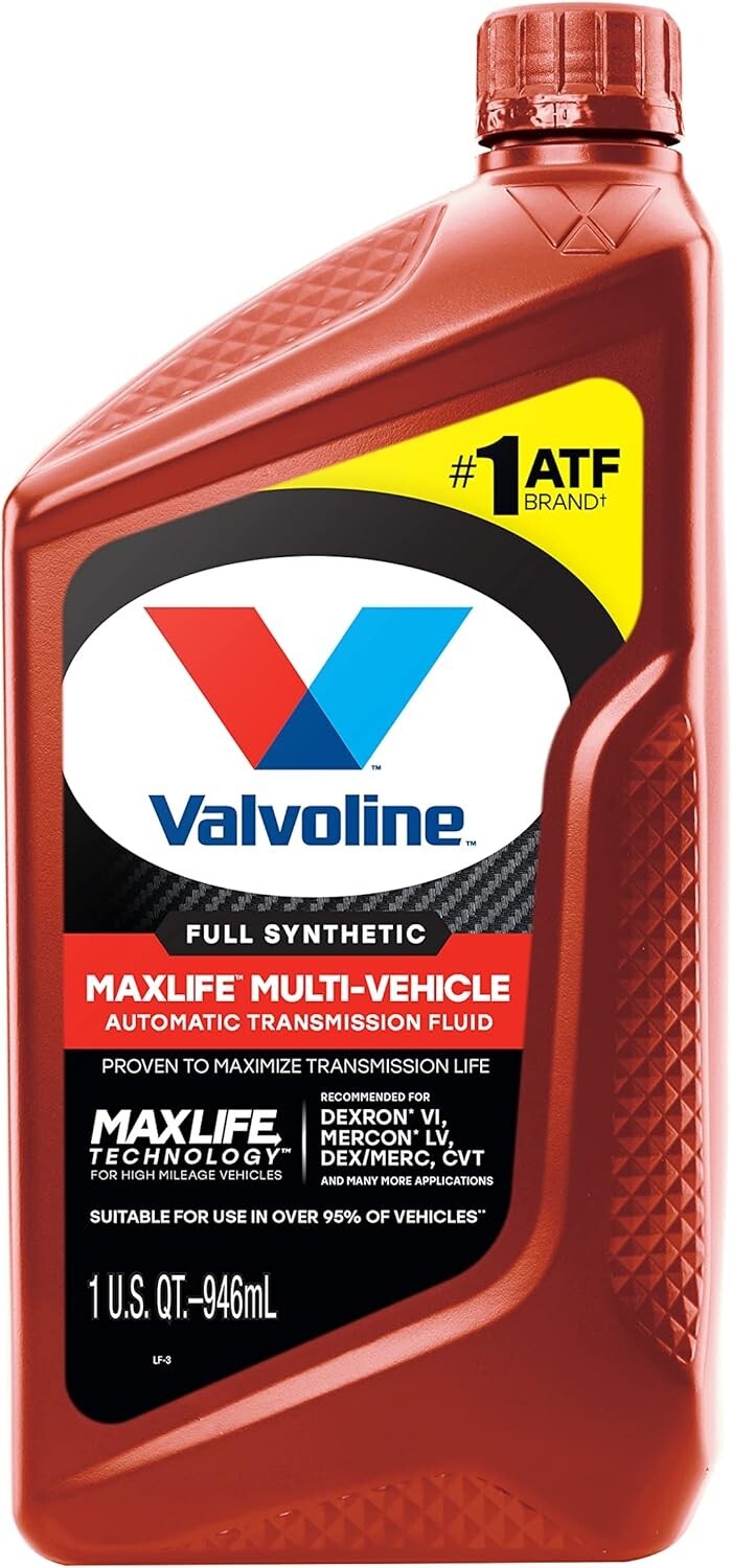 1 QT Multi-Vehicle ATF Liquid - Case of 6 for Optimal Transmission Performance