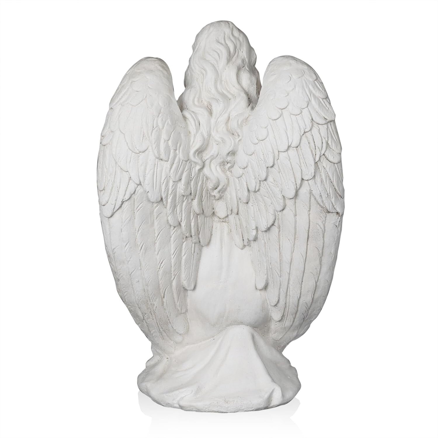 Durable 27" Kneeling Angel Statue - Perfect Indoor/Outdoor Prayer Decor