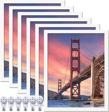 Load image into Gallery viewer, Versatile 14x18 Collage Picture Frames - Durable &amp; Lightweight White Set