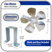 Load image into Gallery viewer, Versatile 16W Condenser/Evaporator Motor - 115V, Lightweight Copper Construction