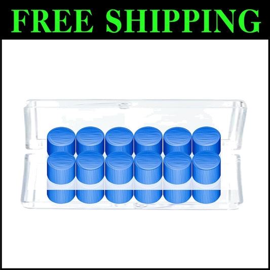 Moldable Beeswax Ear Plugs – 12 Pairs, NRR 34 Noise Reduction for All Activities