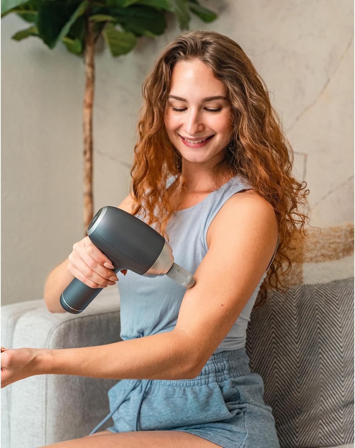 5-Speed Deep Tissue Massage Gun for Back and Neck Pain Relief - FSA Eligible