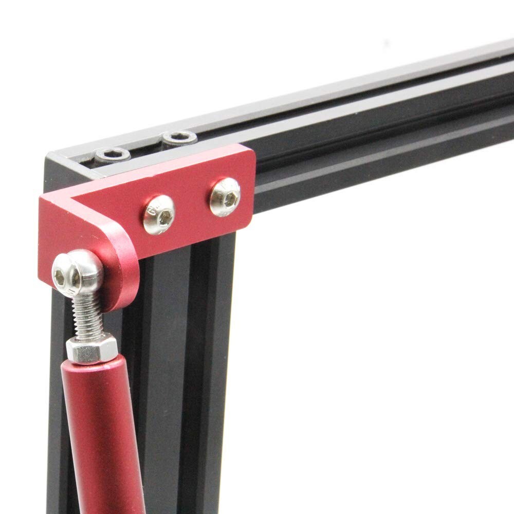 Effortless Installation: Red Supporting Rod Set for Ender 3/3 Pro/V2 3D Printers