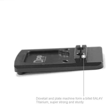 Load image into Gallery viewer, Titanium CNC Mounting Kit for Glock - Compatible with Trijicon RMR/SRO &amp; Holosun