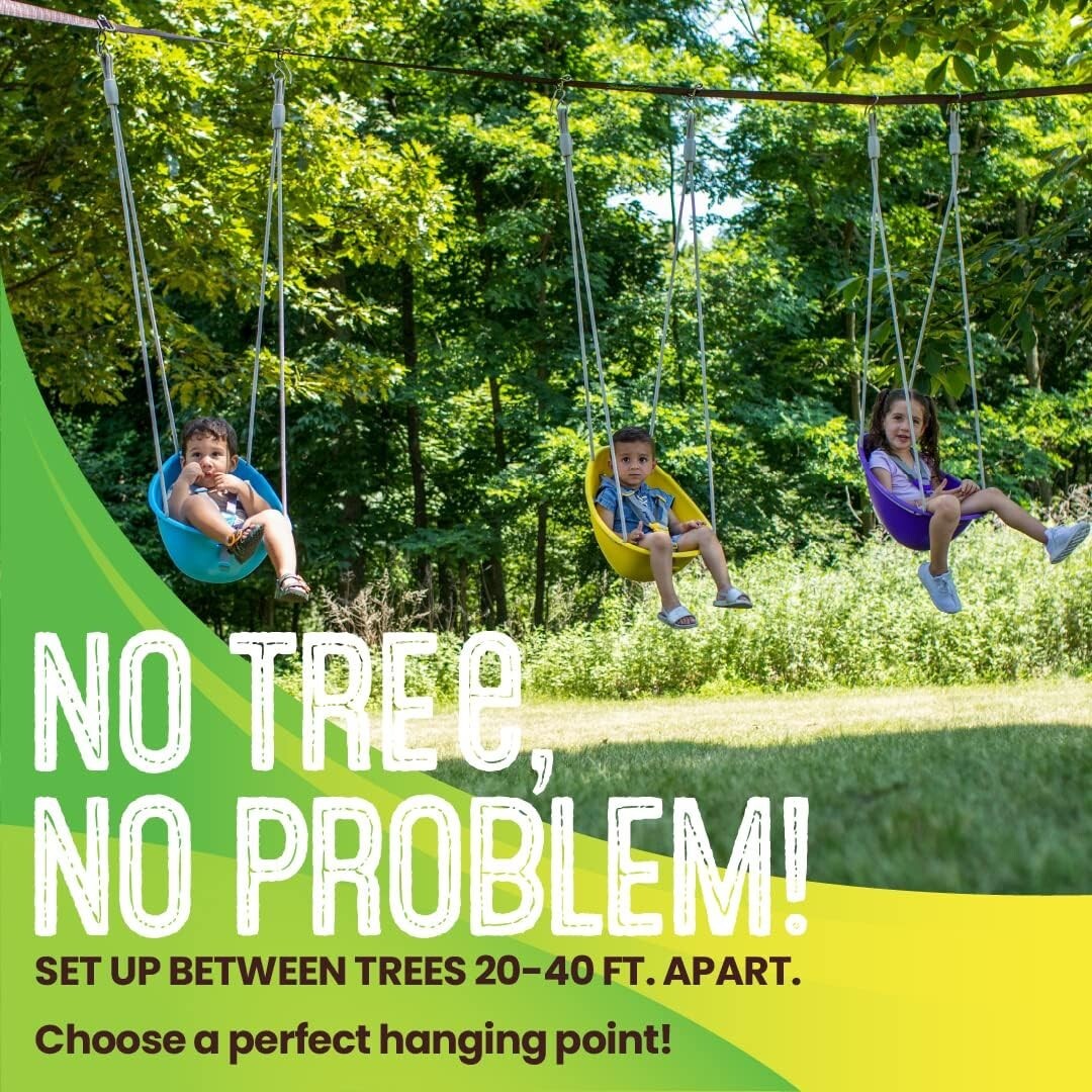Easy Install Swing Line – Adjustable Tree Kit for Ultimate Swing Experience