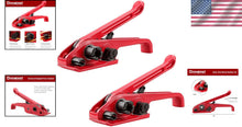Load image into Gallery viewer, Multi-Purpose Manual Banding Tools - Red Polypropylene Strapping Set (2-Pack)