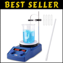 Load image into Gallery viewer, Precision Digital Hotplate &amp; Magnetic Stirrer - 5L Ceramic Coated Safety Design