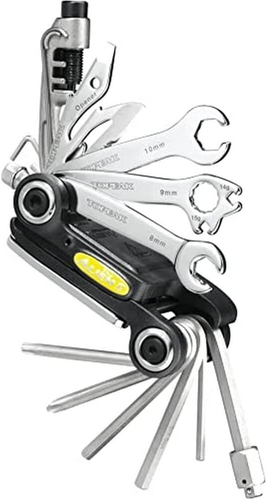 Durable Alien II 31-Function Bike Tool - Perfect for Easy On-the-Go Repairs