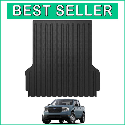 Custom Fit TPE Bed Mat for 2022-2025 Trucks with Raised Edges for Protection