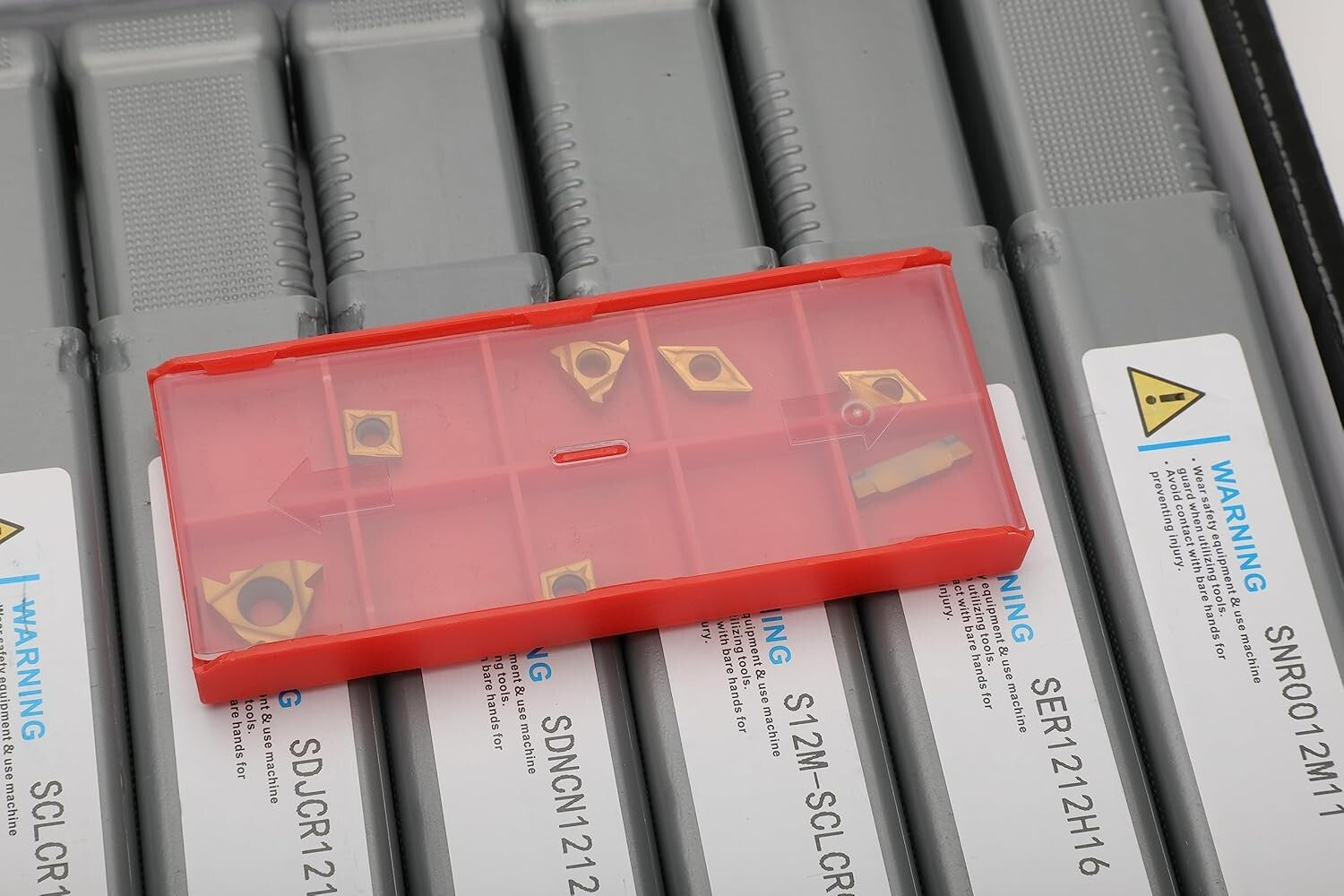 Indexable Lathe Turning Tool Set - 7 Holders & 14 Inserts for Ultimate Machining