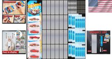 Load image into Gallery viewer, Maximize Your Model Car Collection with 25 Wall Mount Display Cases - Holds 250