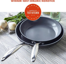 Load image into Gallery viewer, Valencia Pro Healthy Ceramic Nonstick Frying Pan Set - Induction &amp; Oven Safe