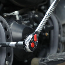Load image into Gallery viewer, 24-Inch Mechanic's Socket Wrench – 1/2-Inch Drive with Quick-Release Cr-Mo Head
