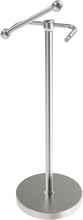 Load image into Gallery viewer, Floor Standing Toilet Paper Holder – Pivoting Stainless Steel with Stable Base