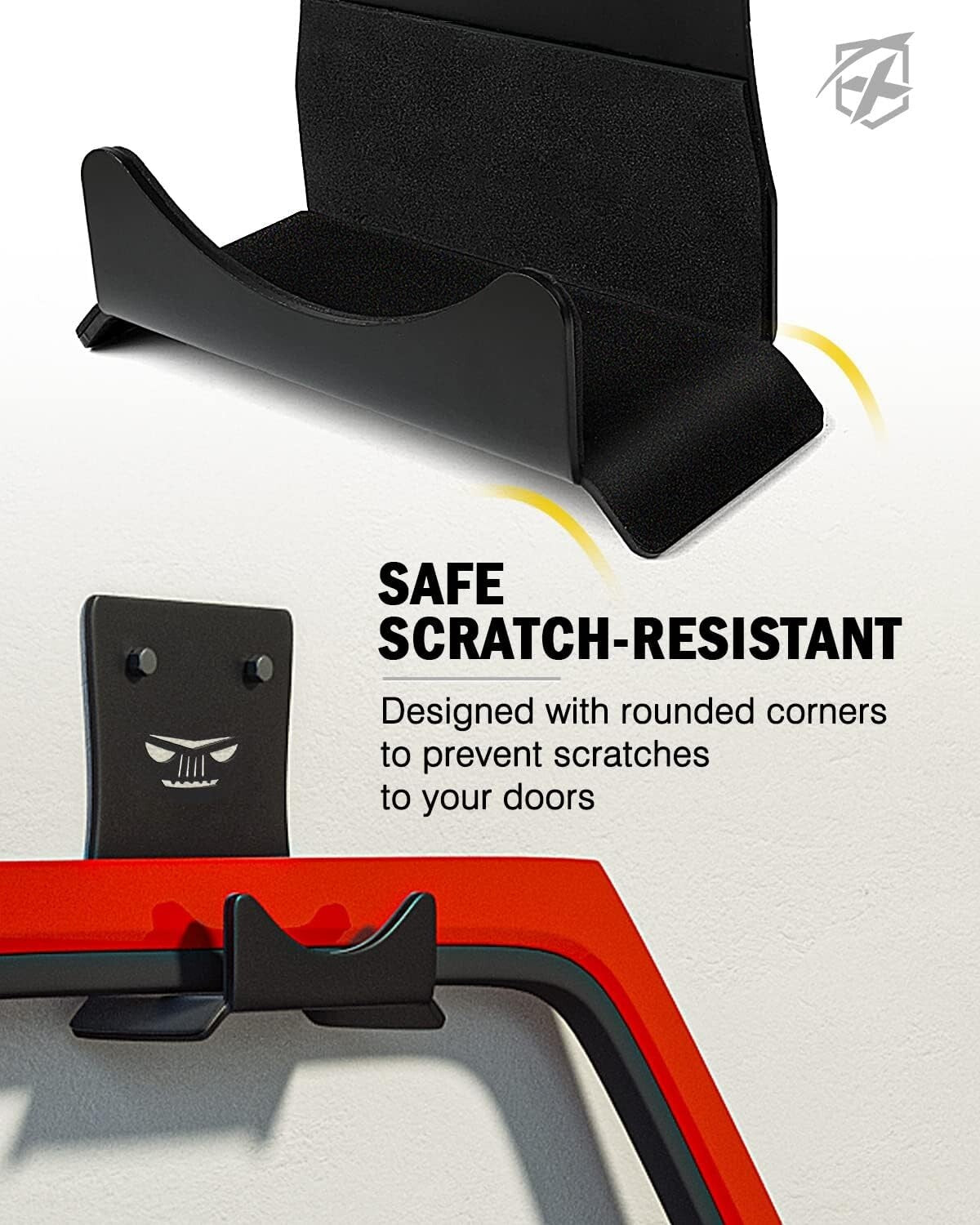 Jeep-Specific Wall Mount Storage Hangers - Easy Installation & Durable Design