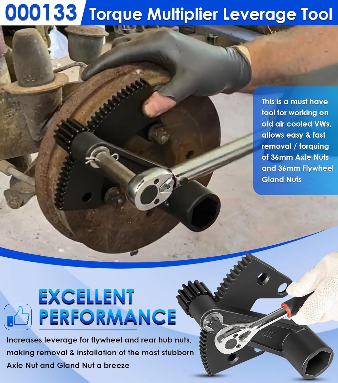 All-in-One Torque Tool for Volkswagen Beetle/Axle Nut – Hassle-Free Repairs