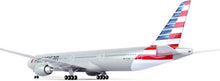 Load image into Gallery viewer, SkyMarks American 777-300 Model Airplane - 14.5 Inch Plastic with Display Stand