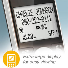 Load image into Gallery viewer, Smart Long-Range DECT 6.0 Cordless Phone with 5 Handsets &amp; Easy-to-Read Display