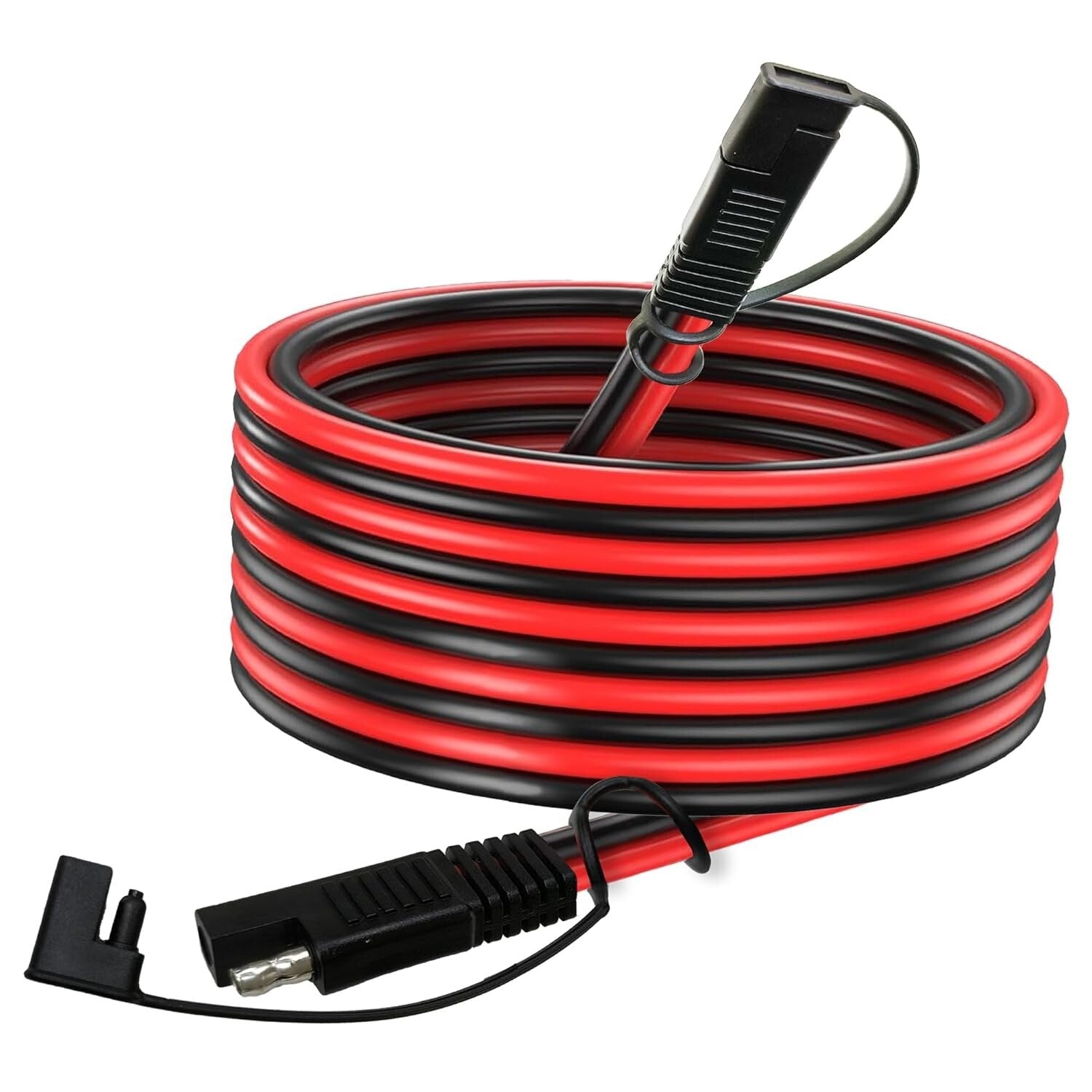Durable 25 Feet SAE Adapter Cable - Ideal for Outdoor Solar and RV Applications