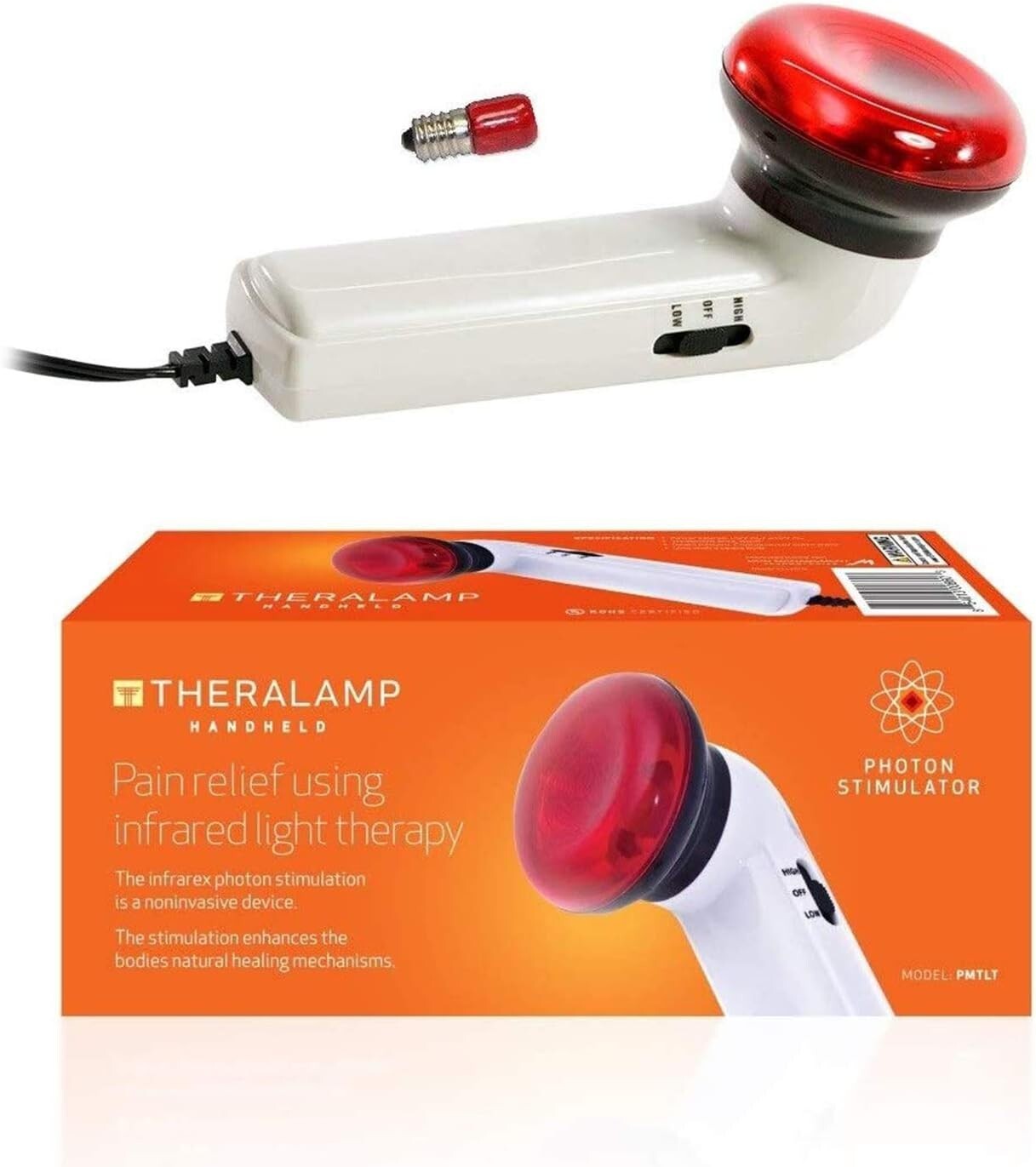 Versatile Infrared Heating Wand - Safe Red Light Therapy for Muscle Recovery