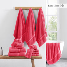 Load image into Gallery viewer, Sumptuous 18-Piece Bath Towel Set - Super Soft &amp; Highly Absorbent Honeysuckle