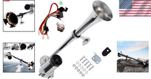 Load image into Gallery viewer, Universal 12V Heavy-Duty Train Horn with Compressor - 150dB for Any Vehicle