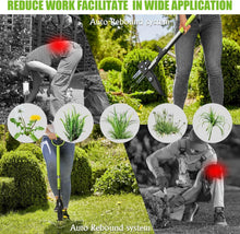Load image into Gallery viewer, Effortless Weeding with 40-inch Stand-Up Garden Tool - No Kneeling Required