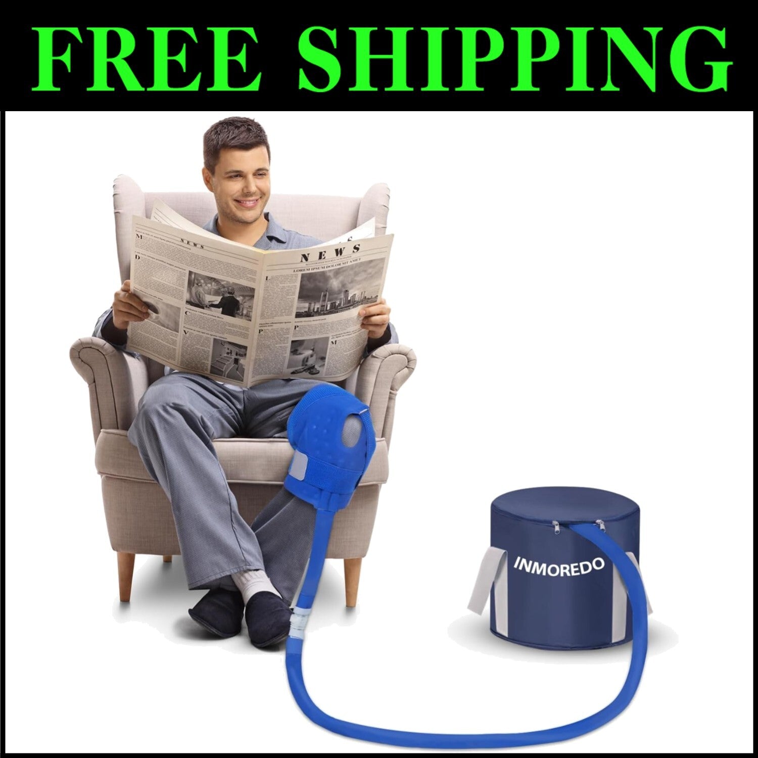 Portable Knee Ice Machine for Effective Pain Relief – Ideal for Sports Injuries