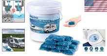 Load image into Gallery viewer, 50 Packs RV Black Tank Deodorizer - Biodegradable Treatment for Porta Potties