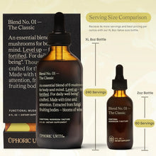 Load image into Gallery viewer, High Potency 240 Servings Mushroom Tincture - Natural Energy &amp; Immunity Boost