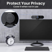 Load image into Gallery viewer, 3 in 1 1080P Webcam with Built-in Speakers, Microphones &amp; Low Light Correction