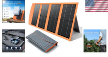Load image into Gallery viewer, Lightweight 30W Solar Charger with Smart IC - Safe Charging in All Conditions