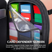 Load image into Gallery viewer, High-Grade TCG Backpack for Deck Boxes &amp; Sleeved Cards - 7,600 Capacity