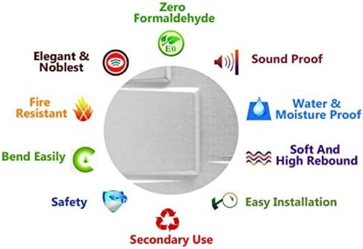 Elegant 20-Piece Gold Hexagon Faux Leather 3D Wall Panels for Stylish Interiors