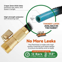 Load image into Gallery viewer, Flexible Expandable Garden Hose – 50ft with 8 Patterns, Anti-Kink Technology