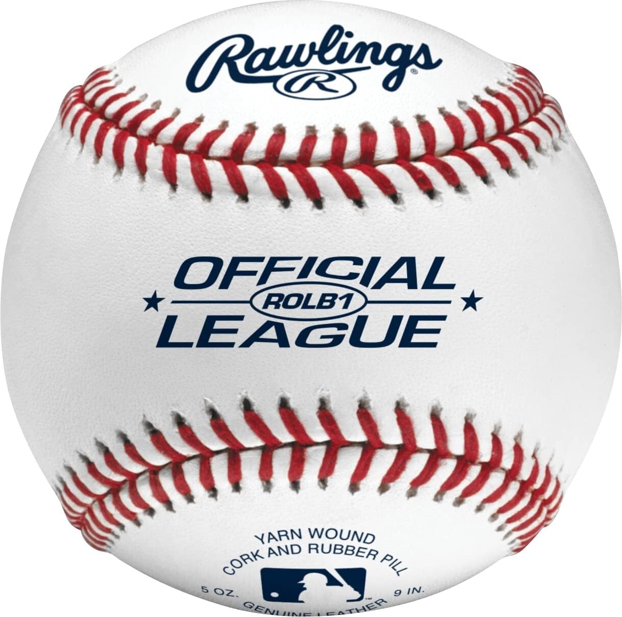 12 Count Official League Baseballs | Competition Grade | ROLB1 for Youth 14U