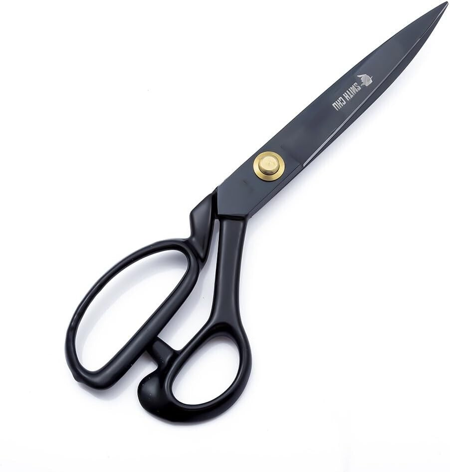 Precision 11-Inch Tailor Scissors - High-Carbon Steel Shears with Ergonomic Grip