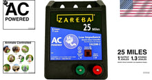 Load image into Gallery viewer, Weather-Resistant Electric Fence Charger - 25 Miles of Protection for Livestock