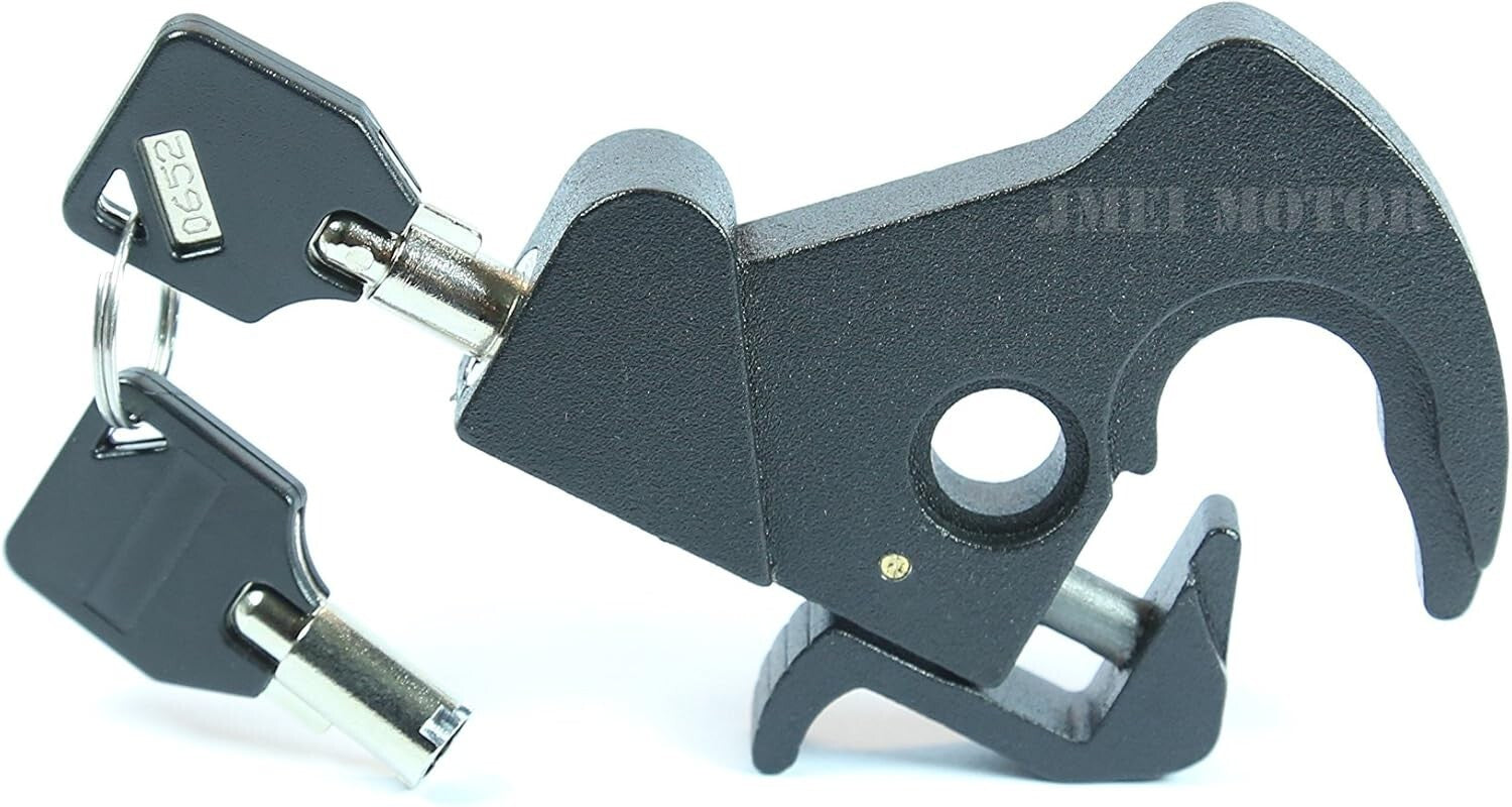 Advanced Black Locking Latches for Harley Sissy Bars - Total Security Solution